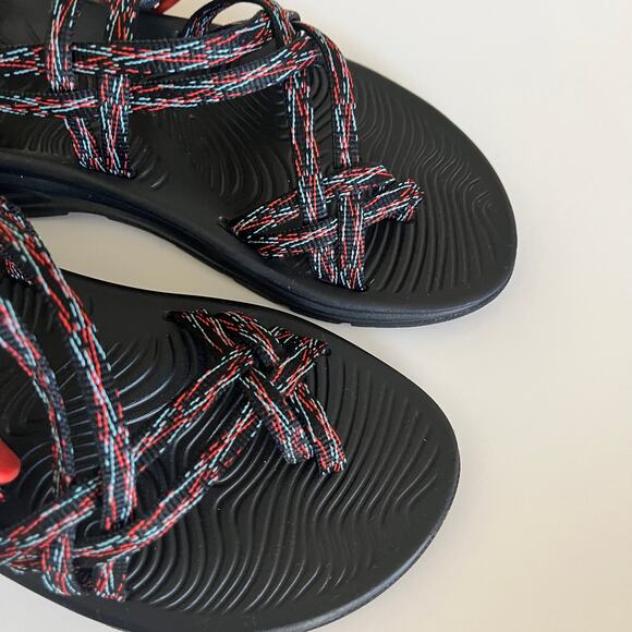 Chaco Z/Volv X2 Women's 8 Sandal Black Bristol Cherry Outdoor Athletic Hiking - Picture 5 of 7
